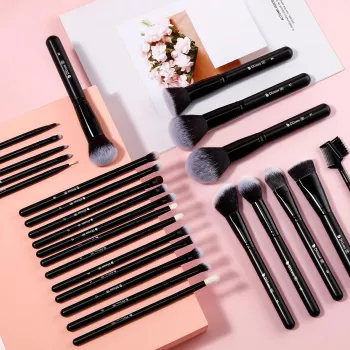 27-Piece Pro Makeup Brush Set for Full-Face Precision